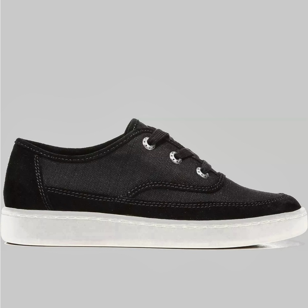 Women’s Zodiac Lace-up Black Sneakers Size 7 Med. - Picture 13 of 16